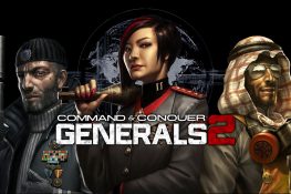 Portraits dreier Generäle von Command & Conquer