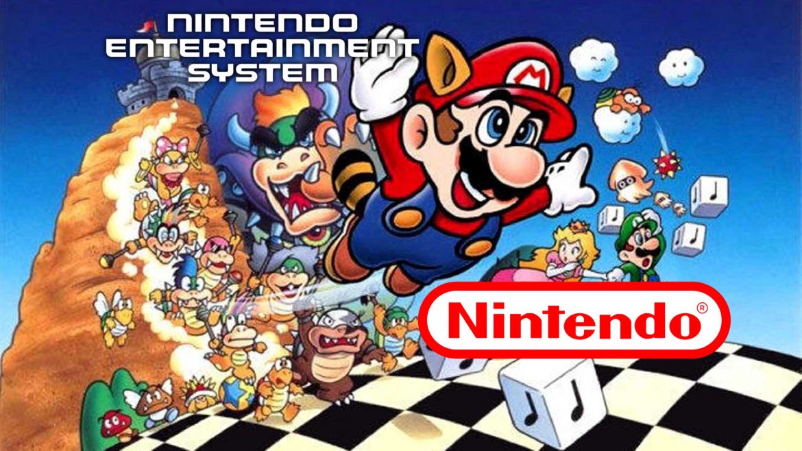 Mario fliegt Bowser und seinen Handlagern davon