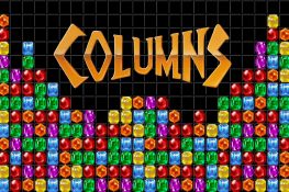 Eine farbenfrohe Ansammlung der Columns Puzzleteile