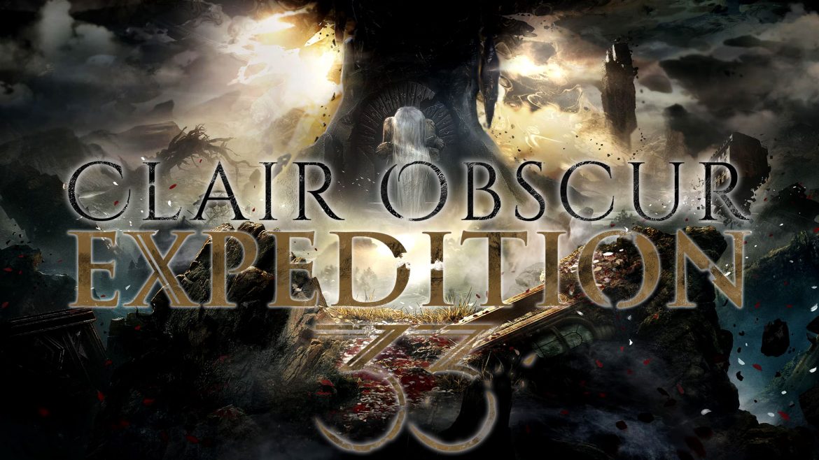 Clair Obscure: Expedition 33 Die weißhaarige Malerin sitzt trauernd auf ihrem Thron vor dem Monolithen