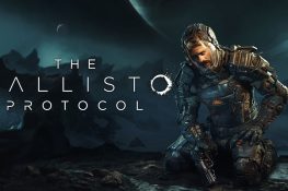 Space-Trucker Jacob Lee erschöpft auf der leblosen Oberfläche Kallistos knieend